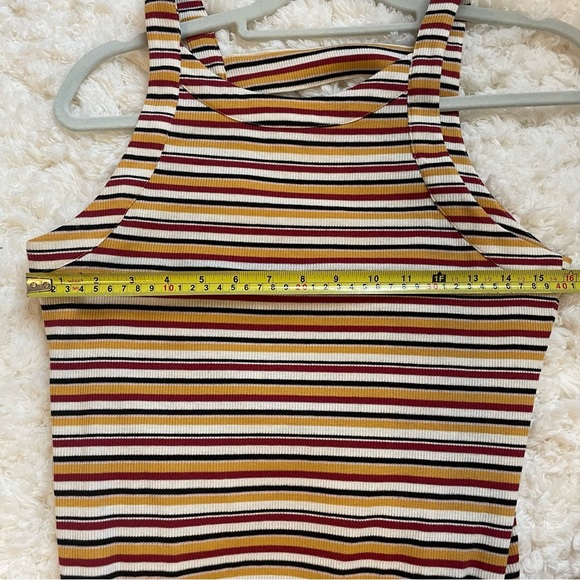 Revolve Brand 1.State Midi Square Neck Dress with Cut Outs on Back - Picture 8 of 8